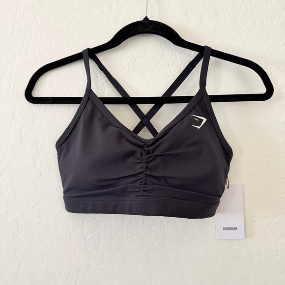 Gymshark Other - Gymshark Black Sports Bra with Crossback Straps